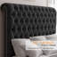 Lit-bateau en velours avec garniture cloutée Jampier-1716676852-1716676854