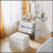 Versatile Makeup Vanity Desk with Hidden Features and Multiple Functions