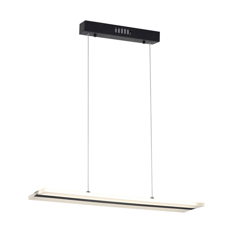 Dubish 1 - Light Black Kitchen Island Pendant
