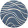 Ashal Abstract Shag Light Blue/Cream Area Rug