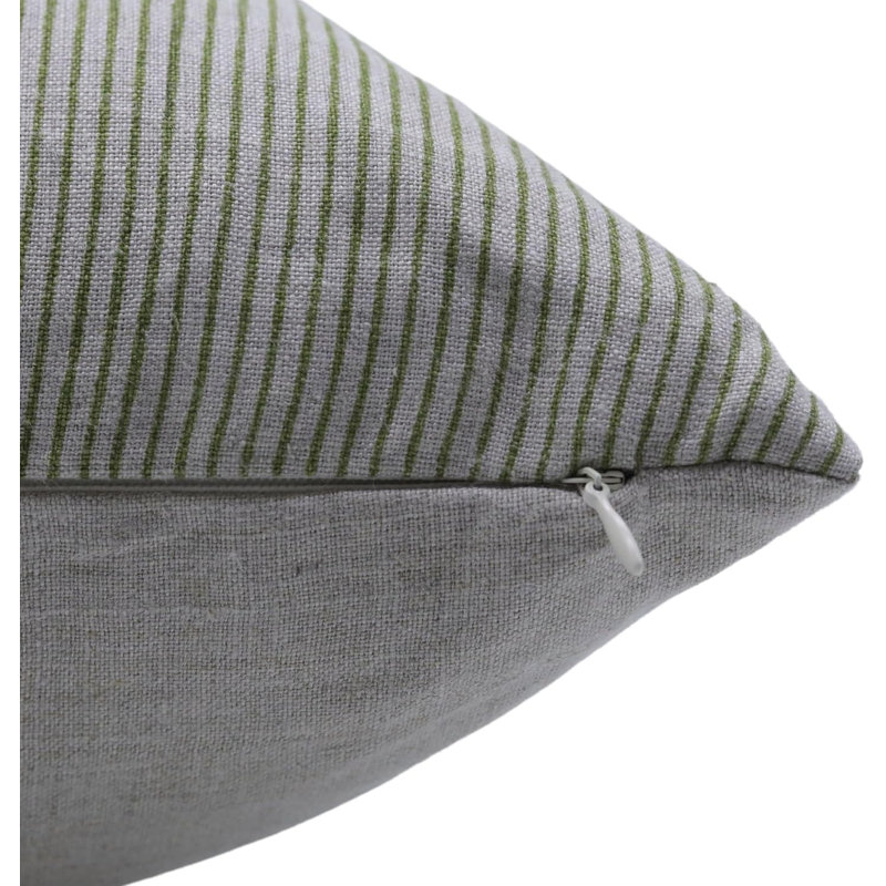Housse de coussin à motif de blocs de lin Fab divine - Accessoire de décoration intérieure parfaite, Leheriya