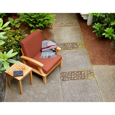 Ayvion Water-Resistant Patio Quilted Lounge Cushion