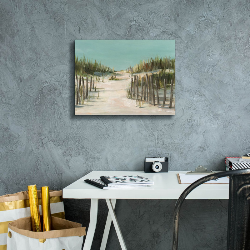 «Warm Dunes 2» par Ethan Harper, art mural sur toile, H 12 po x l 16 po