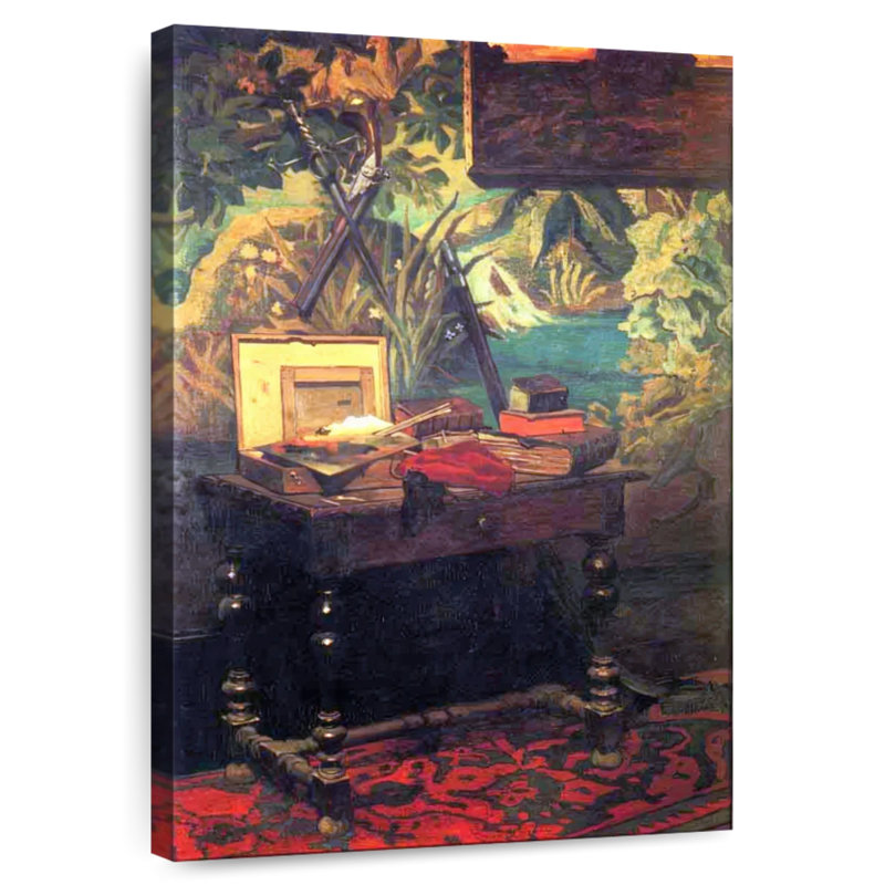 Corner Of A Studio, 45" H x 30" W