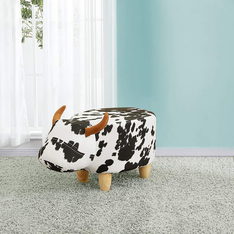 Neelam 60cm Wide Novelty Animal Print Ottoman