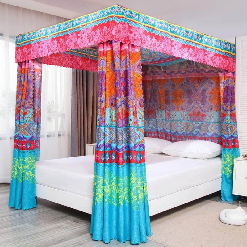 ARLINENS Vintage Look Bed Canopy