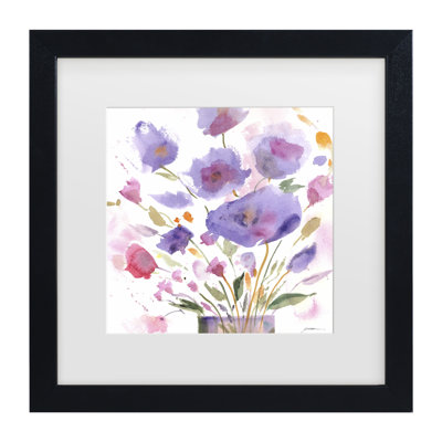 Bolog Sheila Vase Matted Framed Art