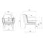 Zurich Accent Chair Forest Green-1692857740