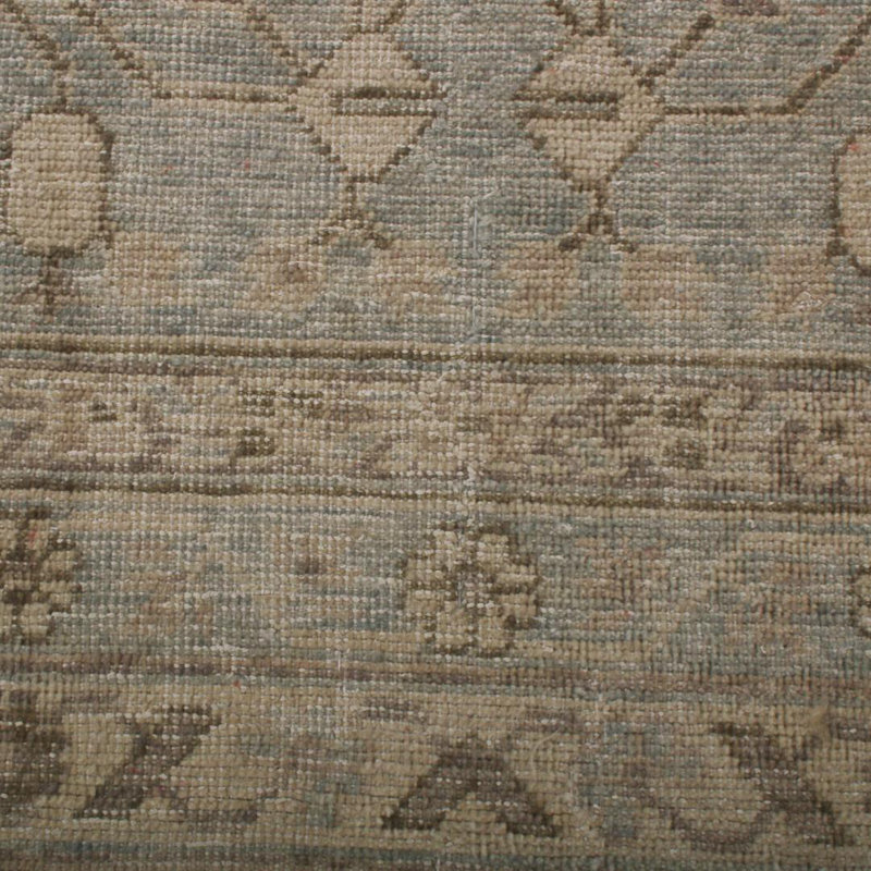 Distressed Homage Hand Knotted Wool Area Rug, Rectangle 8' x 10'