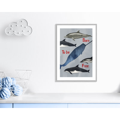 Born to Be Free Paper Print