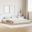 Floor Bed Frame Solid Pine Wood-870508113-870508141