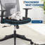 Chaise de bureau ergonomique en maille à dossier haut, chaise de bureau robuste pouvant supporter jusqu'à 159 kg (350 lb) avec appui-tête réglable, soutien lombaire, fonction inclinable et accoudoirs pliables.-575716266