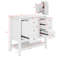 Ensemble de meuble-lavabo élégant 36 po avec une armoire et trois tiroirs-353614394