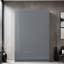 Warren 3 Door Wardrobe - High Gloss Front. Soft-Close Hinged Doors. Modern No-Handle Push-to-Open Feature