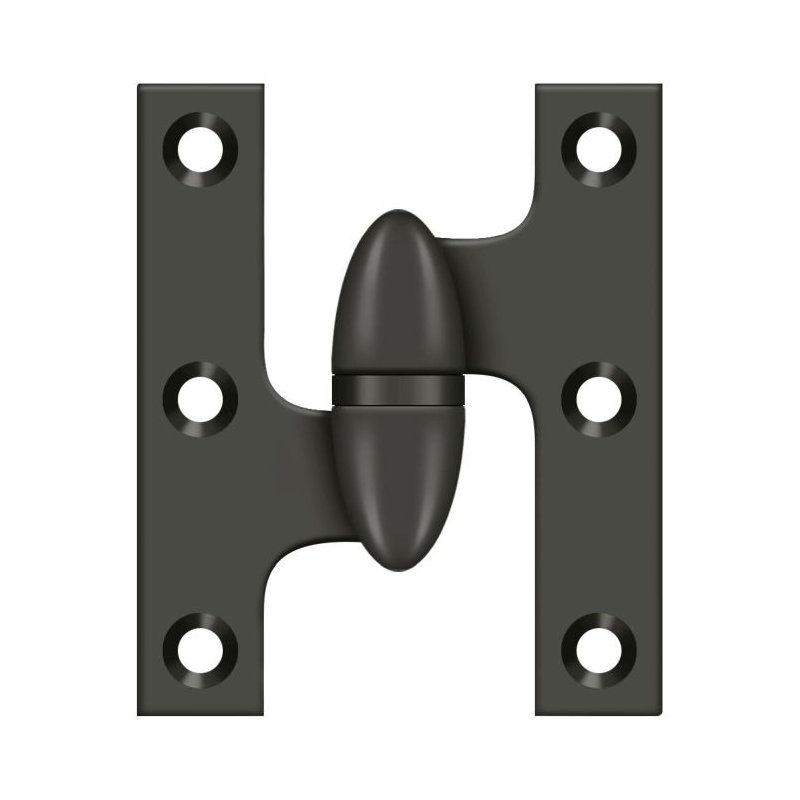 Hinge, Oil Rubbed Bronze, Left Hand