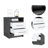 Nightstand, Two Drawers, Concealed Shelf-958308039
