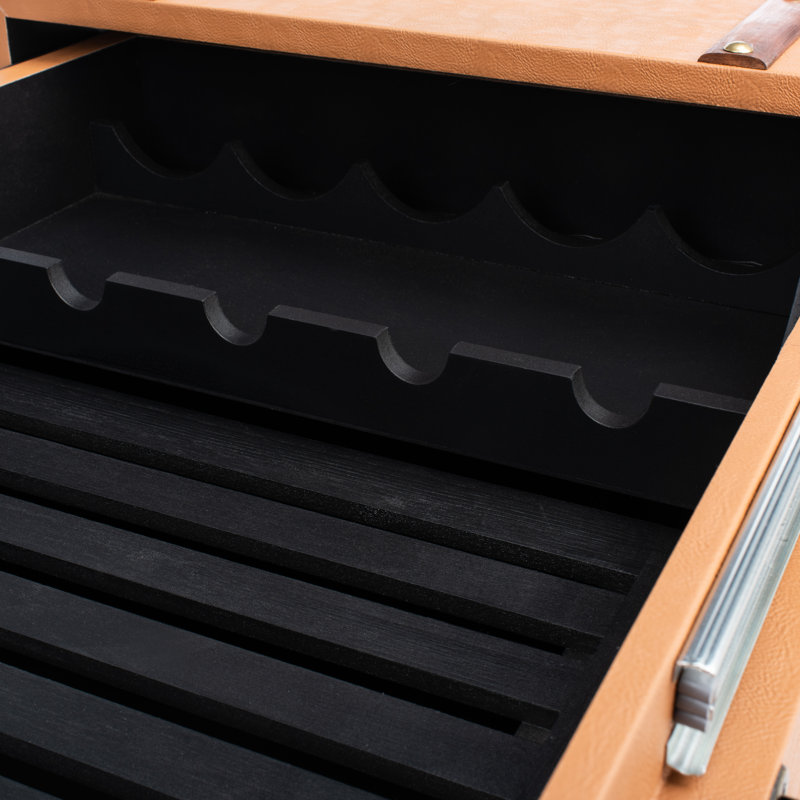 Rocker Single Coffee Table, Cognac