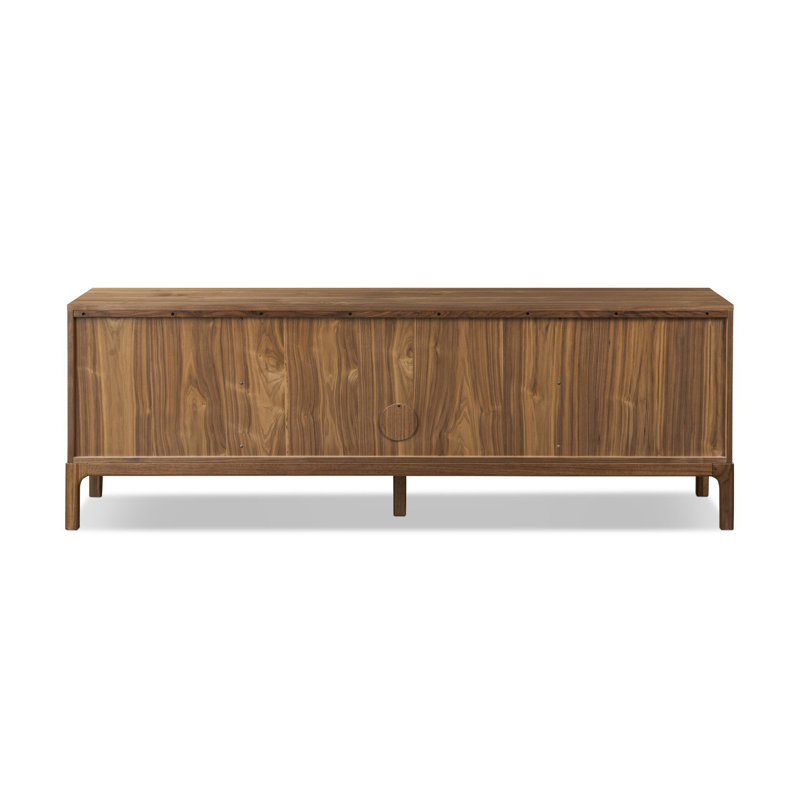 Arturo Media Console-Natural Walnut