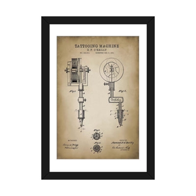 « tatouage brevet », impression sur toile