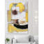 Reproduction d'art sur toile géante, "Lines Textes In Early Spring Ii", 84 po x 54 po-59973216