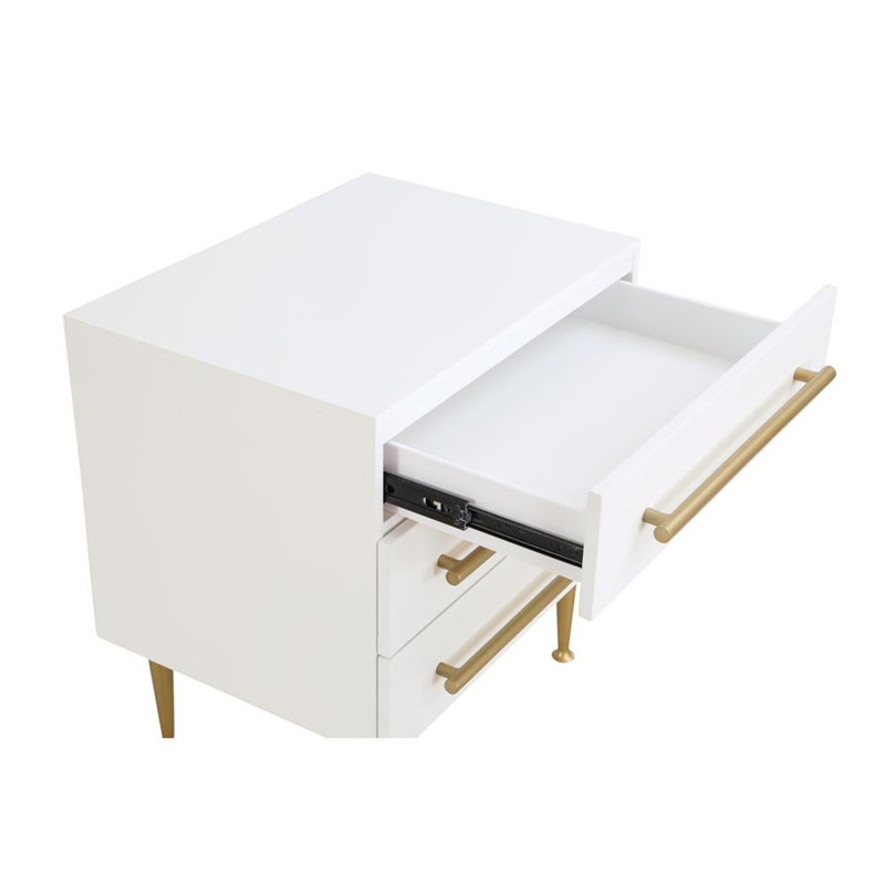 Table de chevet blanche Modern Furniture