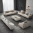 Kunming Square Arm Sofa with pillows-103850058-103850059