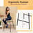 Lirah Counter Stool with Metal Frame