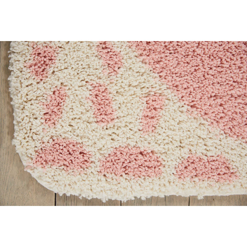 Tapis rose Lexie