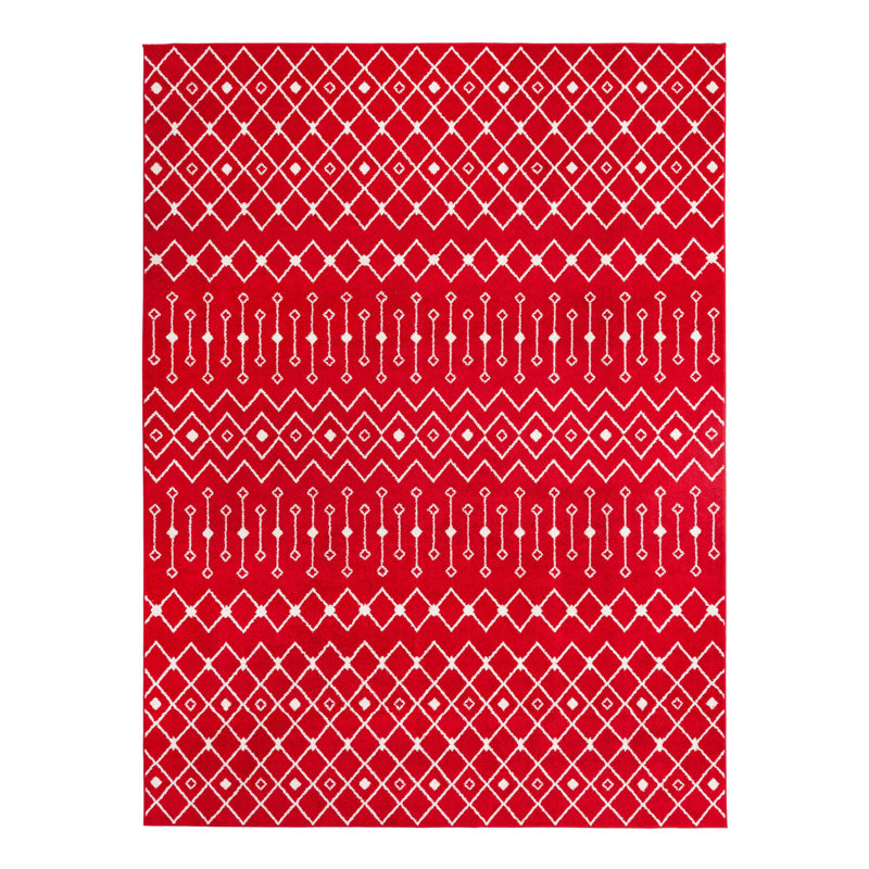 Somerville Geometric Indoor Rug, Rectangle 10'8" x 14'