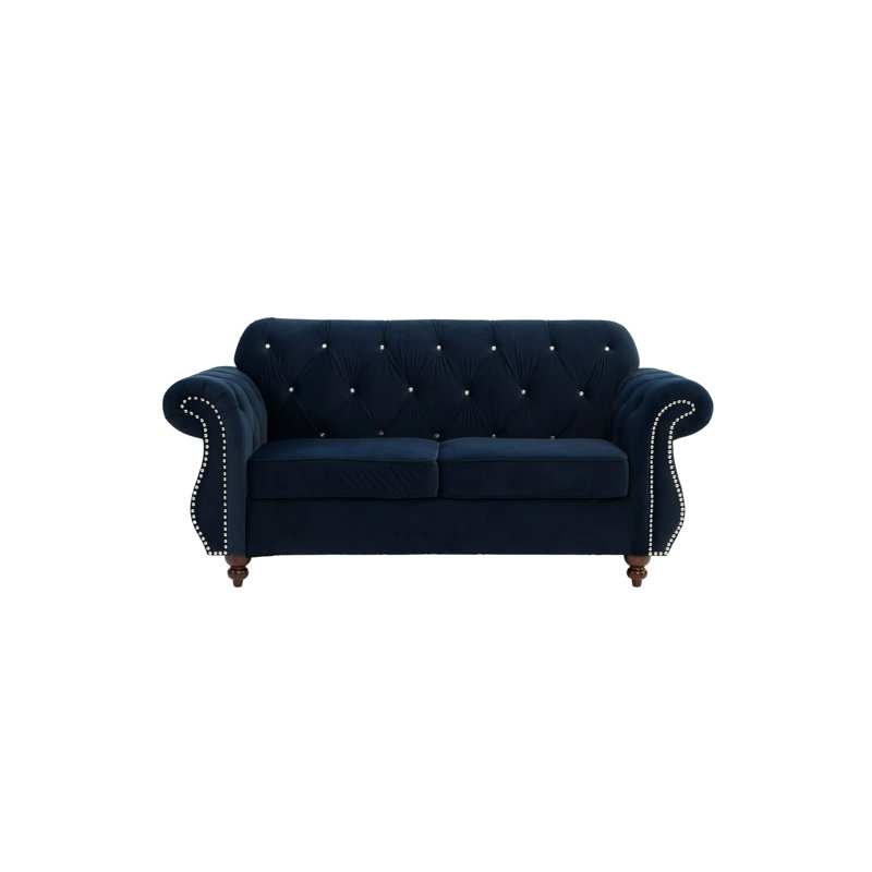 Causeuse Agostino, Indigo