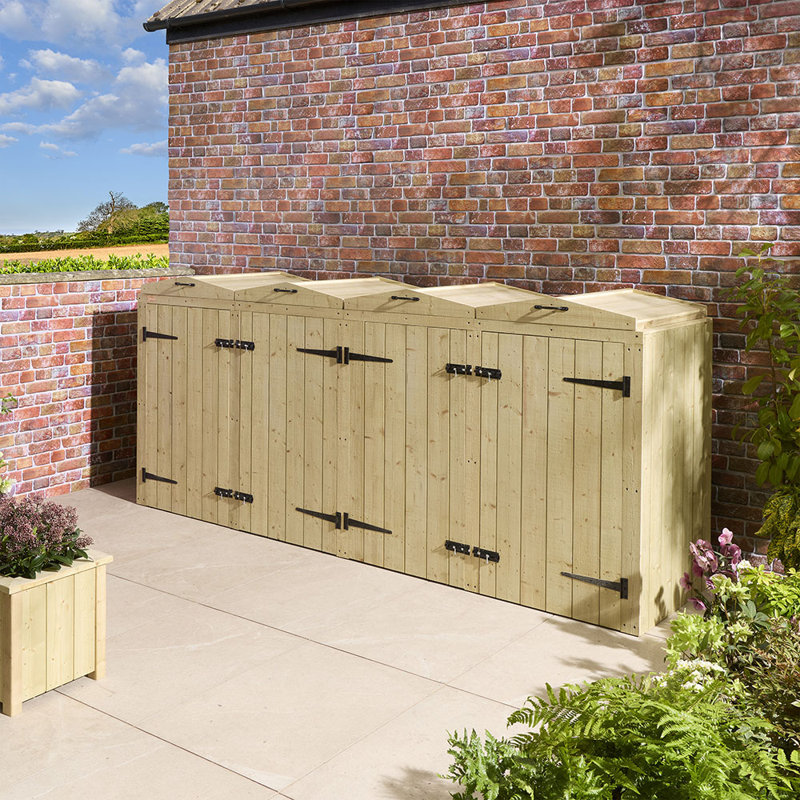 Wooden Bin Store