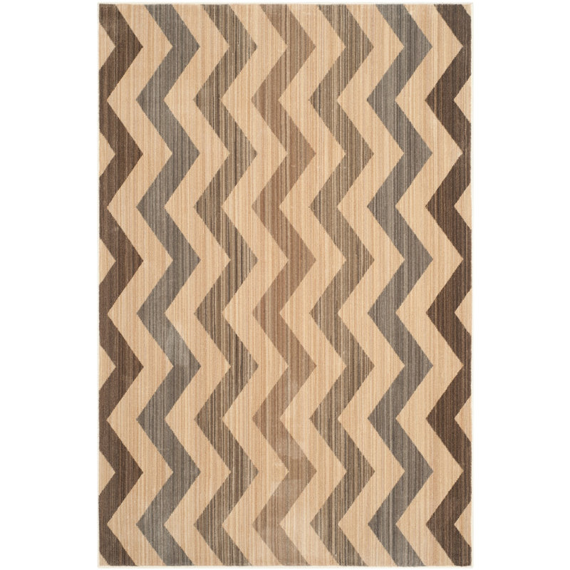 Sarabia Infinity Performance Chevron Rug, Rectangle 5'1" x 7'6"