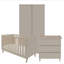 Babymore Dante 3 Piece Nursery Room Set - Cashmere