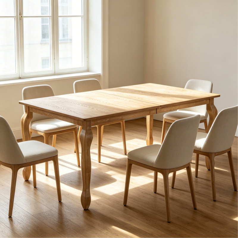 Ext. Dining Table ( Natural), Natural