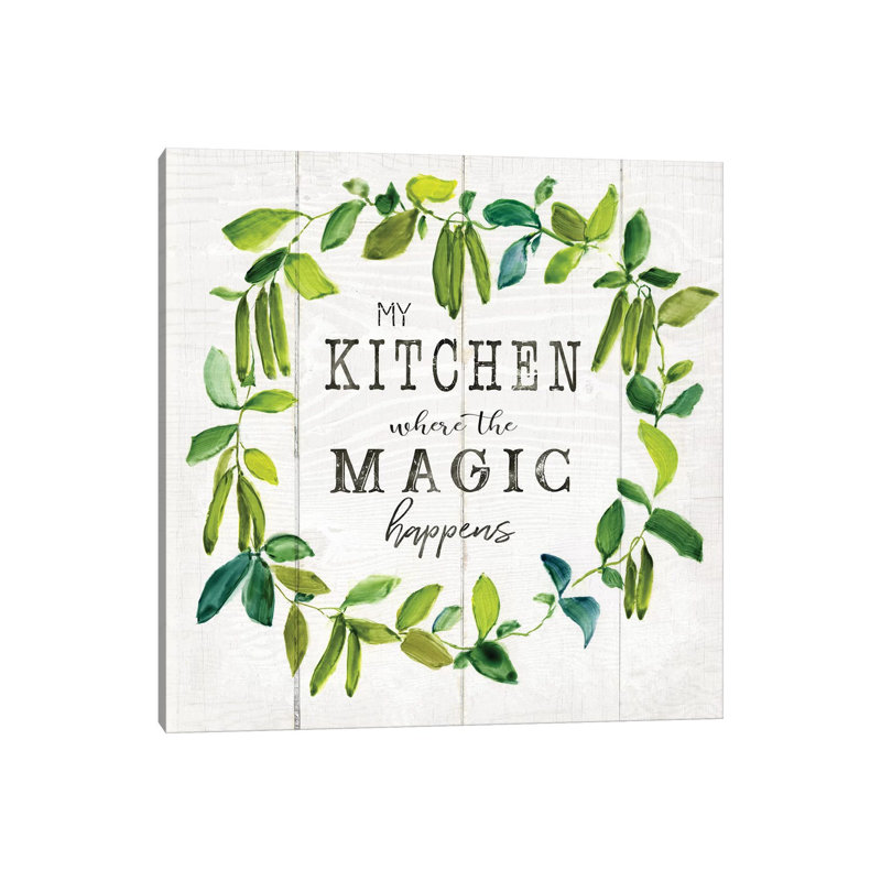 Kitchen Magic by Nan - Print on Canvas, Wrapped Canvas, 66.04 cm H x 66.04 cm W x 1.91 cm D