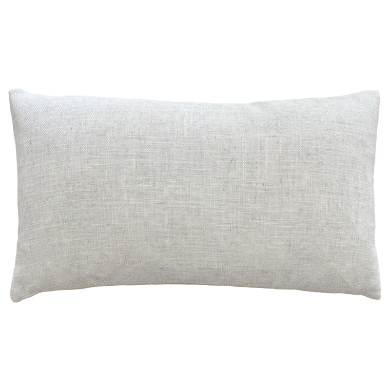 Snowy Hares Rectangular Throw Pillow Cover