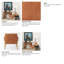 Fauteuil en cuir véritable à grain supérieur l 29,7 po Jewels-1747382500-1747382501