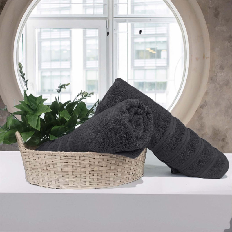 100% Cotton Bath Sheet, Grey