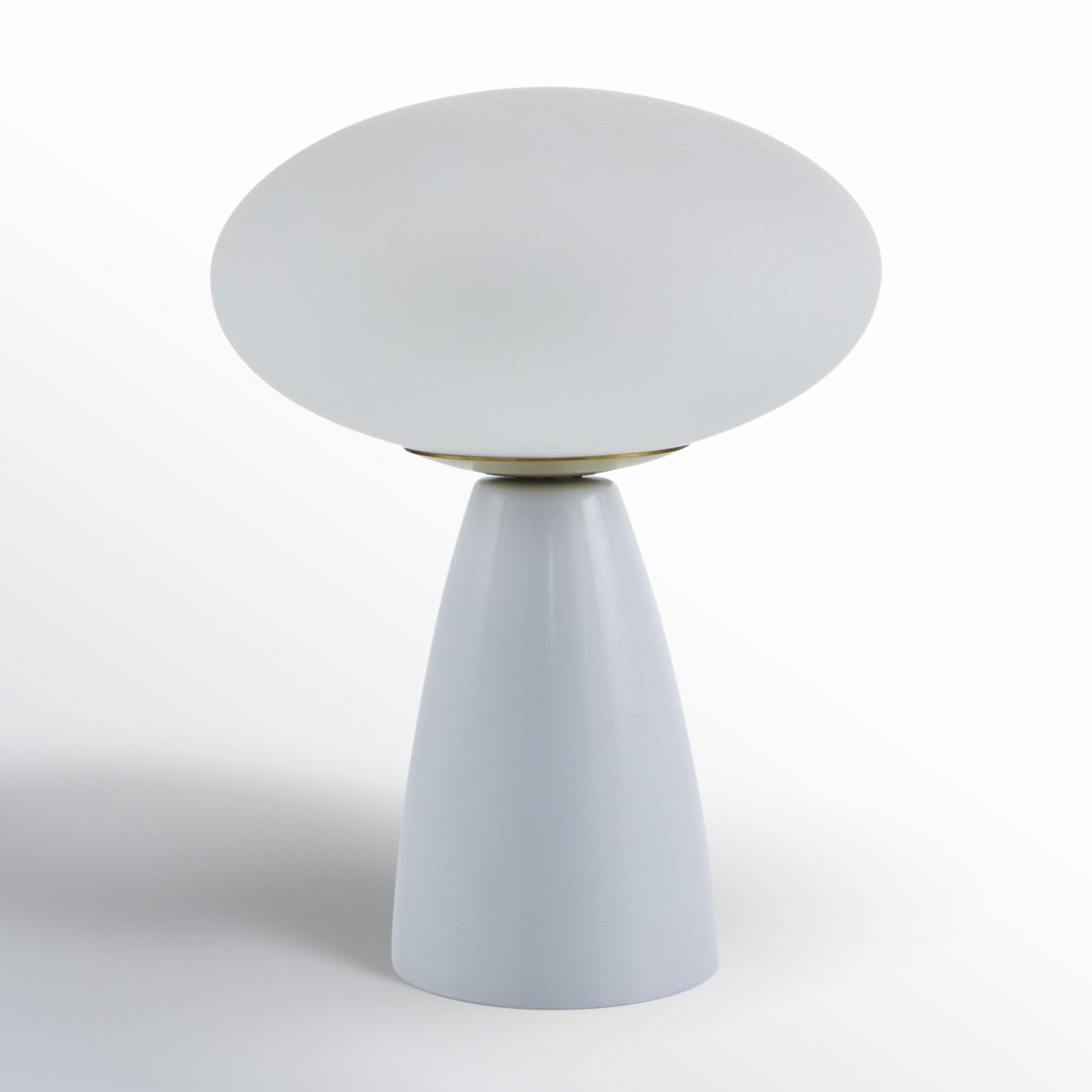 Deckard Ceramic Table Lamp, White