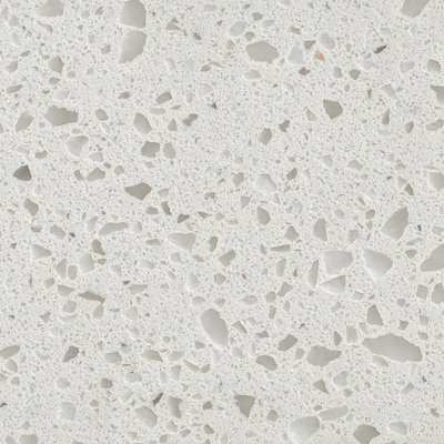 LustreLine Cristal Blanche 49 in. x 22 in. Engineered Stone Integrated Single Sink Vanity Top