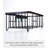 Yamazaki Home Wire Dish Drainer Rack with Removable Drainer Tray with Spout, Utensils Holder, Steel-1240990319