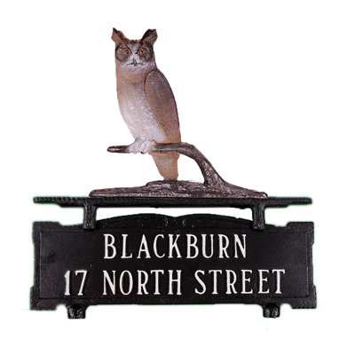 2-Line Mailbox Sign