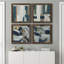 «Close to the Edge I», ensemble de 4 peintures sur toile encadrées-60147975-60147974