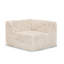 Causeuse modulaire en mousse de fausse fourrure 2 pièces Boneless Cathryn-467891392