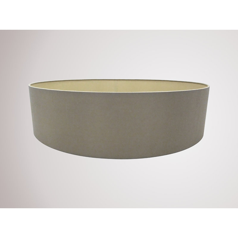 15cm H Faux Silk Bowl Lamp Shade ( Clip On ), Taupe