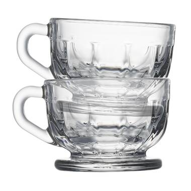 OggiBrew 3 Oz Glass Espresso Cups (Set of 2) - 6584