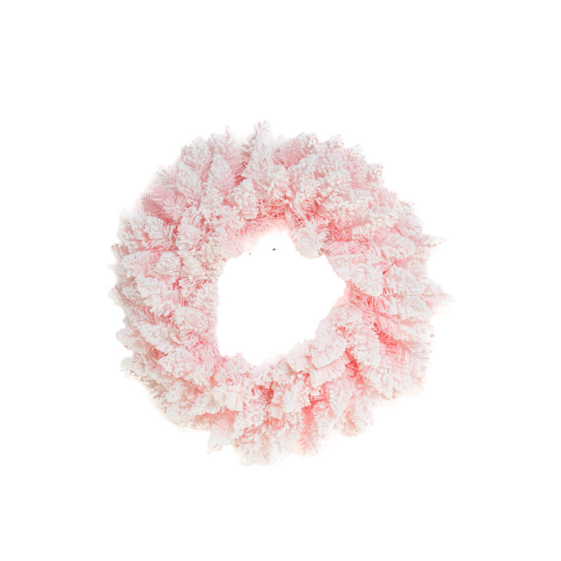 Couronne en faux pin 23,62 po, L 23,62 po x H 2 po x P 7 po