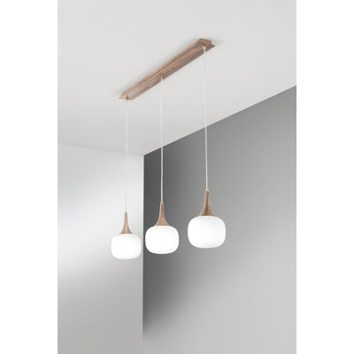 Sutherland 3 - Light White Pendant