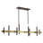 Arkeem 8 - Light Steel Dimmable Square / Rectangle Chandelier-1099409614