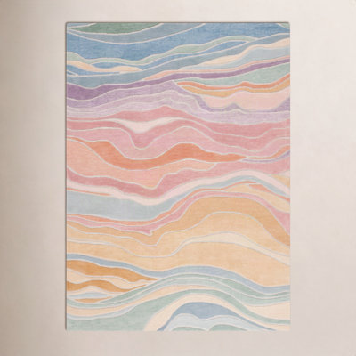 Hand-Tufted Abstract Rug